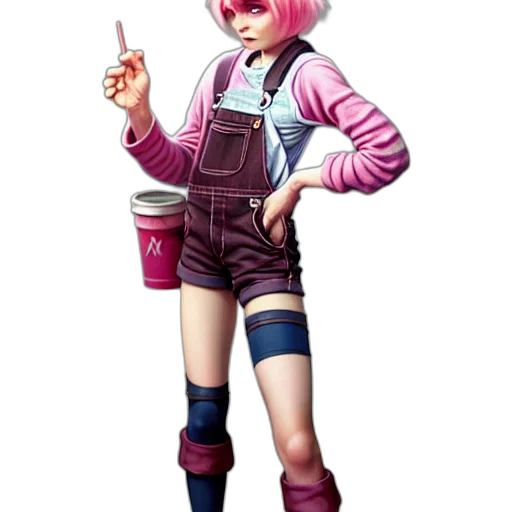 jacket, staff, weapon, concept art transparent PNG cut-out