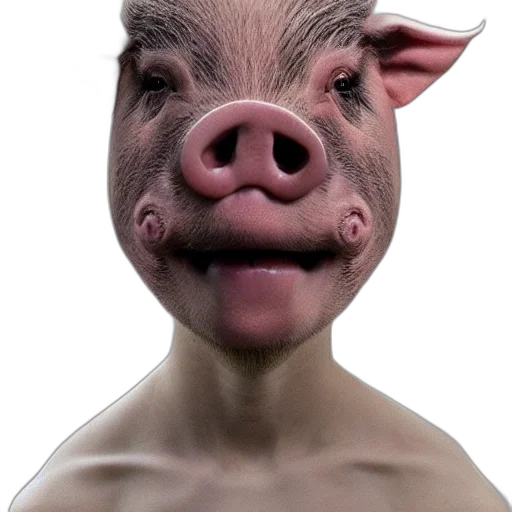 face, animal, mask, creature transparent PNG cut-out