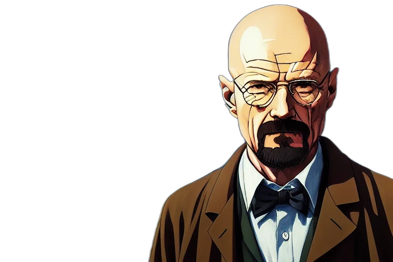face, mask, jacket, comic book art transparent PNG cut-out