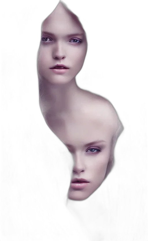 face, mask, hair, hat transparent PNG cut-out