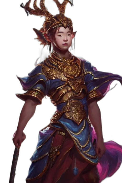 dragon, staff, fantasy art, concept art transparent PNG cut-out