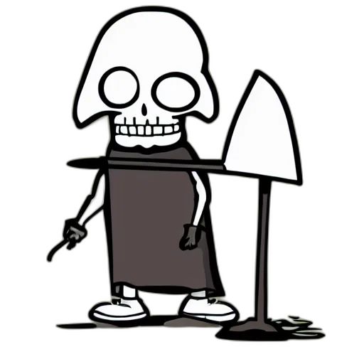 staff, robot, mask, weapon transparent PNG cut-out