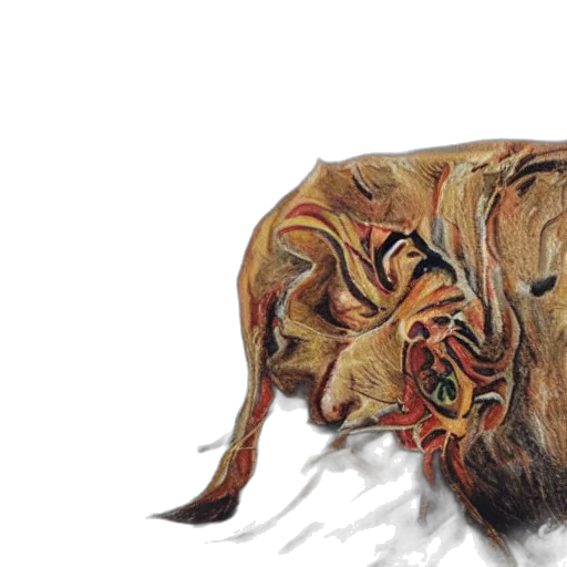 animal, creature, hair, mask transparent PNG cut-out