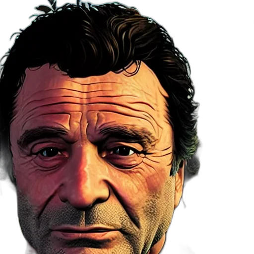 face, staff, photorealistic, 3d render transparent PNG cut-out