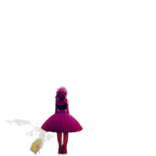 dress, creature, umbrella, robot transparent PNG cut-out