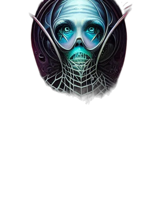 mask, face, creature, robot transparent PNG cut-out