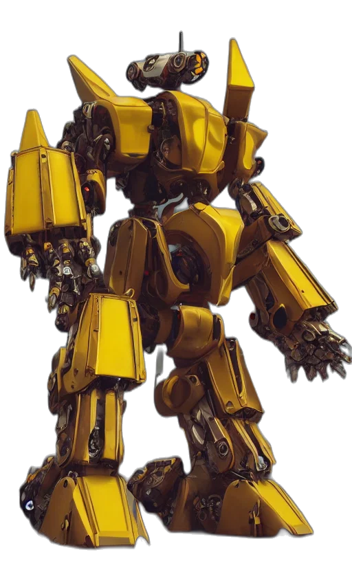 robot, weapon, staff, animal transparent PNG cut-out