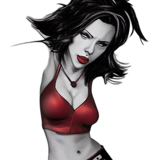 comic book art, concept art, cartoon, fantasy art transparent PNG cut-out