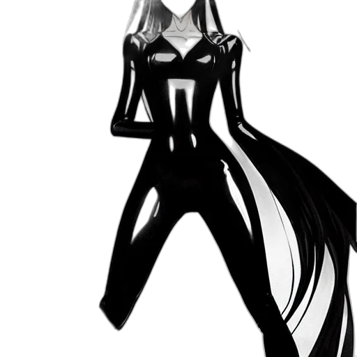 dress, mask, staff, creature transparent PNG cut-out