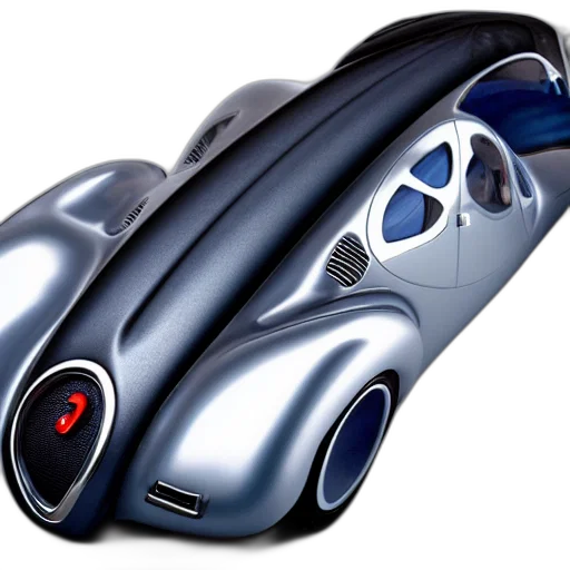 car, robot, 3d render, concept art transparent PNG cut-out