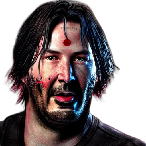 face, photorealistic, concept art, 3d render transparent PNG cut-out