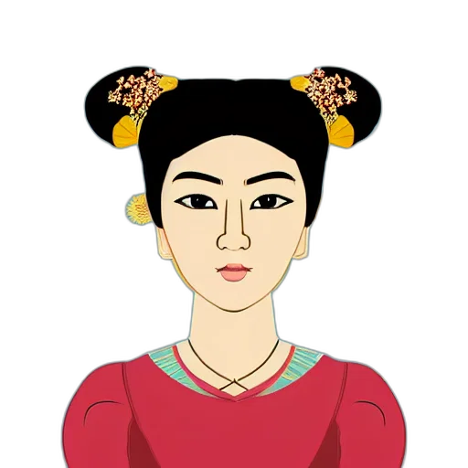 jewelry, face, staff, cartoon transparent PNG cut-out