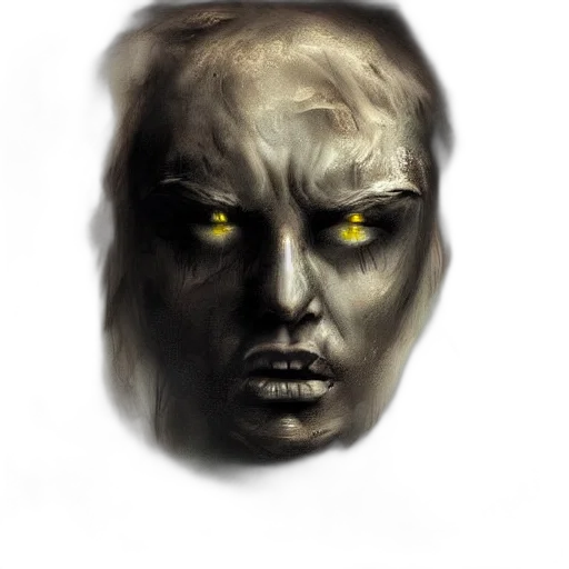 mask, face, creature, jewelry transparent PNG cut-out