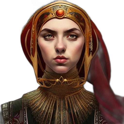 crown, face, staff, jewelry transparent PNG cut-out