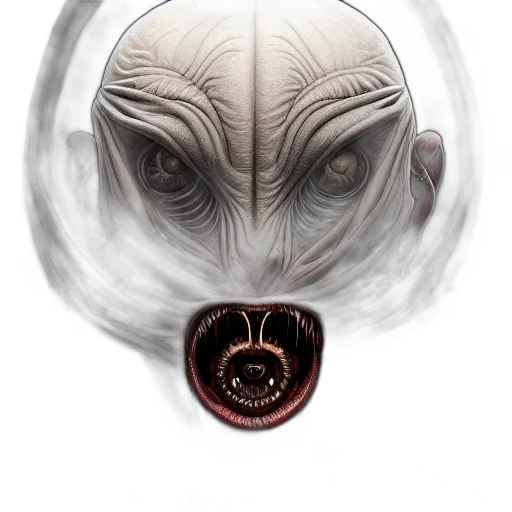 mask, face, creature, robot transparent PNG cut-out