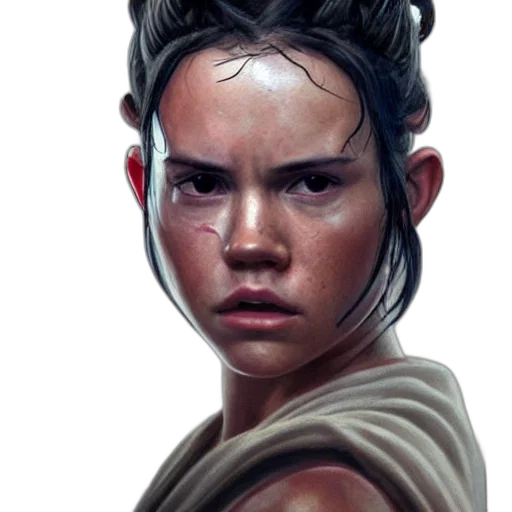 face, concept art, photorealistic, fantasy art transparent PNG cut-out