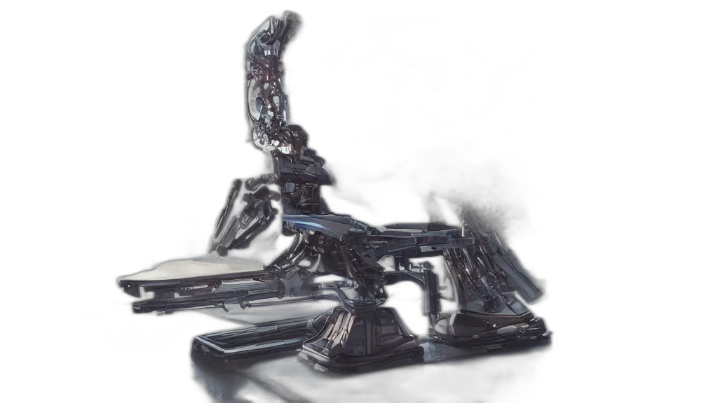 robot, weapon, furniture, staff transparent PNG cut-out