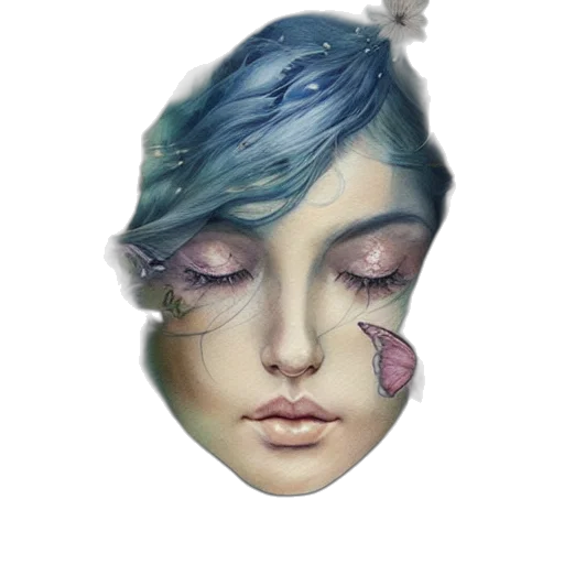 face, mask, jewelry, crown transparent PNG cut-out
