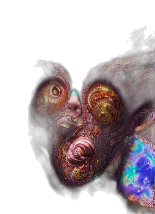 mask, creature, face, robot transparent PNG cut-out