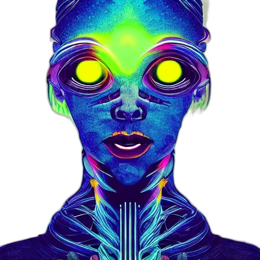 robot, mask, face, creature transparent PNG cut-out