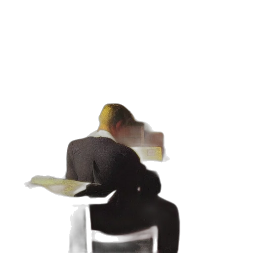 staff, jacket, furniture, hat transparent PNG cut-out