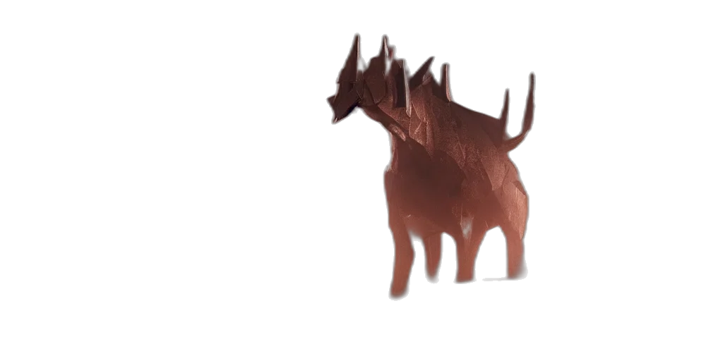 animal, creature, dragon, crown transparent PNG cut-out