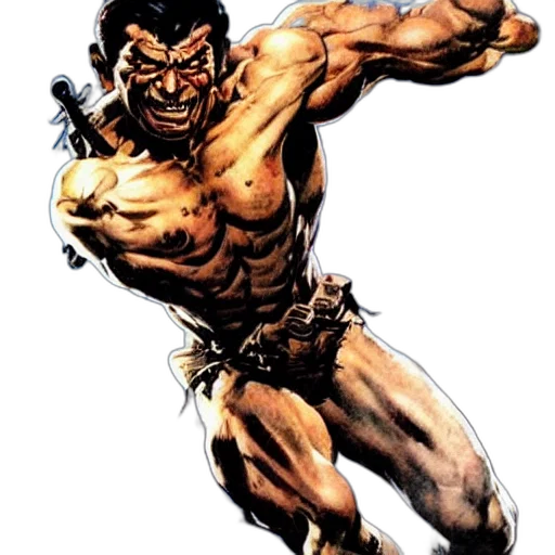 comic book art, concept art, art, frank transparent PNG cut-out