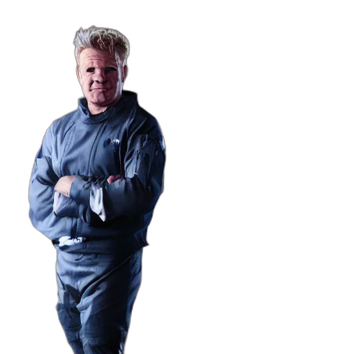 jacket, staff, hair, gordon transparent PNG cut-out