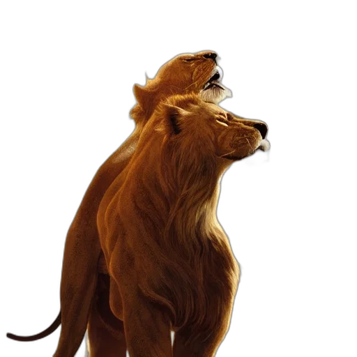 animal, crown, staff, hair transparent PNG cut-out