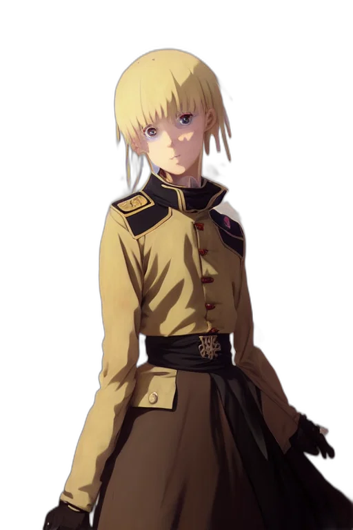 staff, jacket, dress, face transparent PNG cut-out