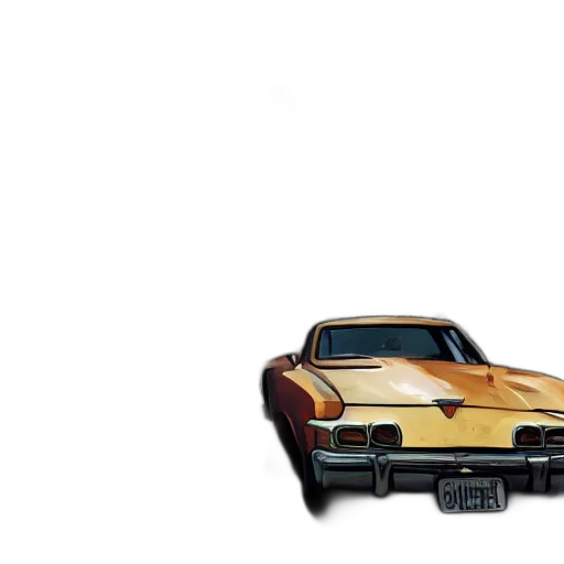 car, weapon, concept art, 3d render transparent PNG cut-out