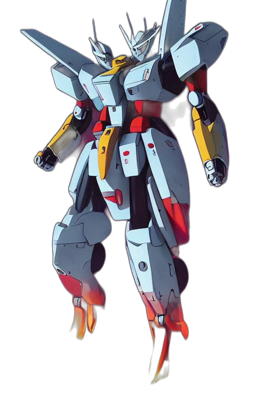 robot, weapon, concept art, 3d render transparent PNG cut-out