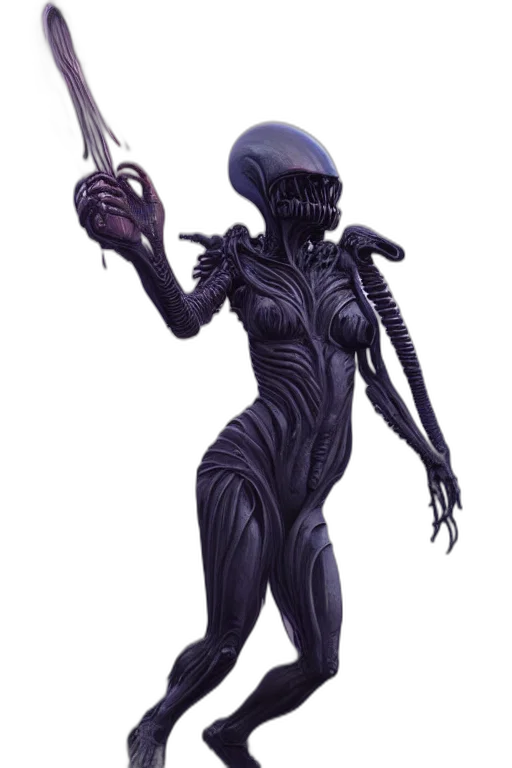 creature, staff, robot, dress transparent PNG cut-out