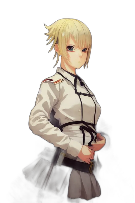 staff, dress, jacket, weapon transparent PNG cut-out