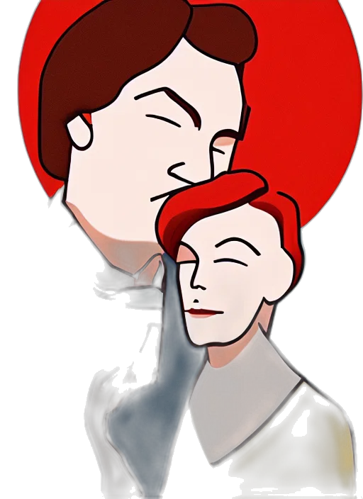 face, crown, cartoon, pixel art transparent PNG cut-out
