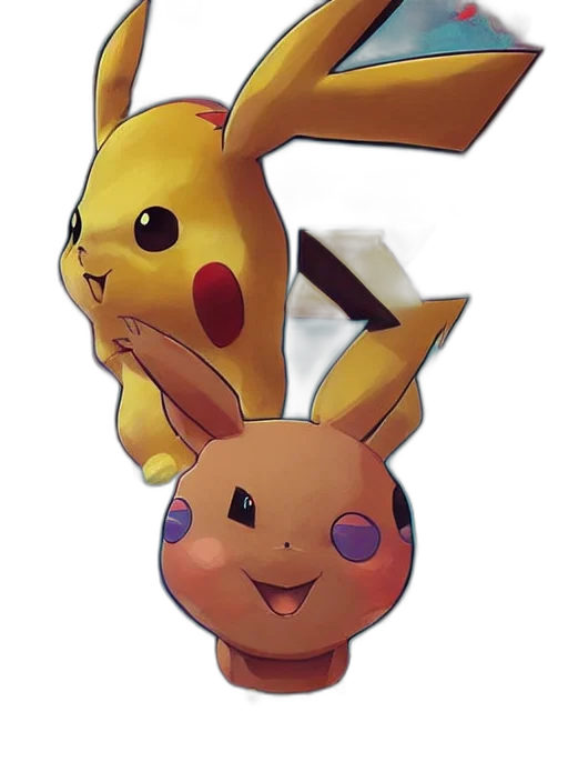 animal, staff, creature, 3d render transparent PNG cut-out