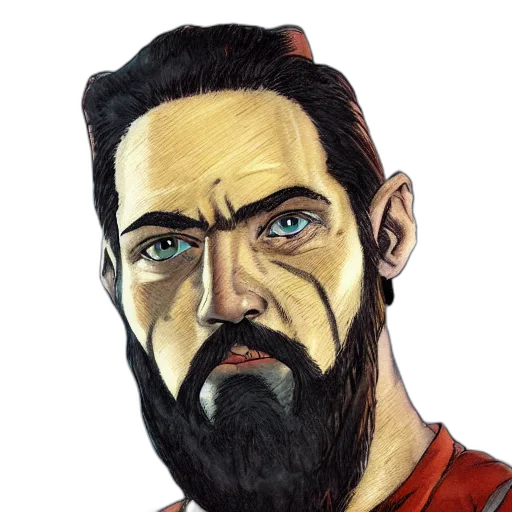 face, photorealistic, fantasy art, oil painting transparent PNG cut-out