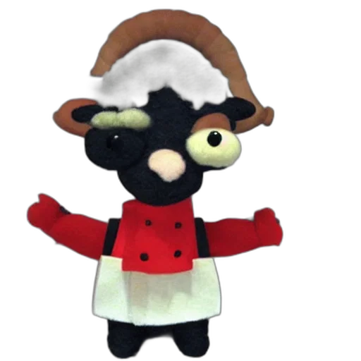 staff, 3d render, concept art, chef transparent PNG cut-out