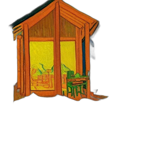 furniture, building, concept art, 3d render transparent PNG cut-out