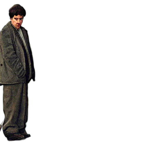 jacket, staff, concept art, pixel art transparent PNG cut-out
