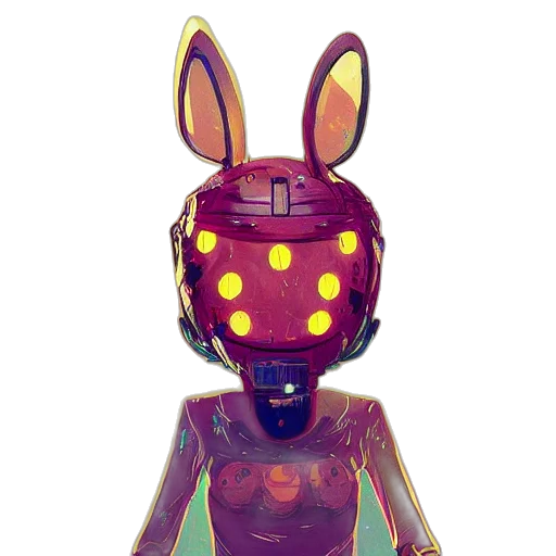 robot, mask, creature, dress transparent PNG cut-out