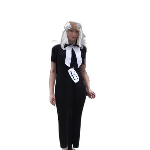 dress, staff, jacket, concept art transparent PNG cut-out