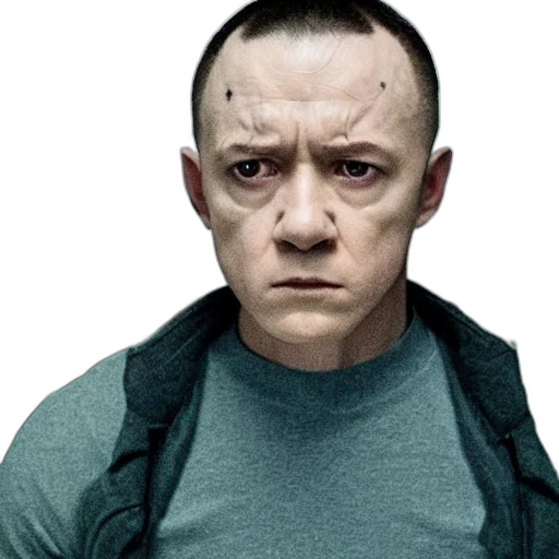face, jacket, robot, mask transparent PNG cut-out