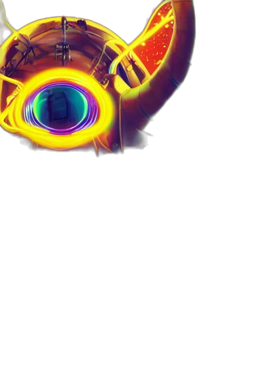 mask, weapon, robot, staff transparent PNG cut-out
