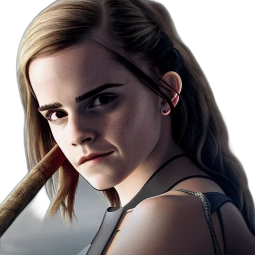 face, staff, sword, concept art transparent PNG cut-out