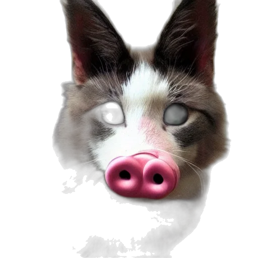 mask, animal, face, creature transparent PNG cut-out
