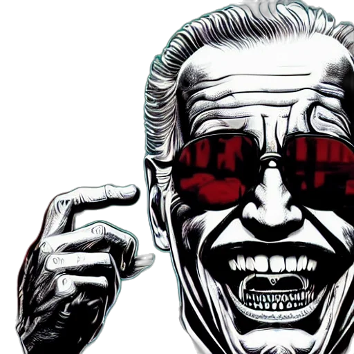mask, comic book art, portrait, joe transparent PNG cut-out