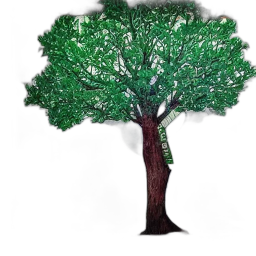 tree, crown, staff, jewelry transparent PNG cut-out