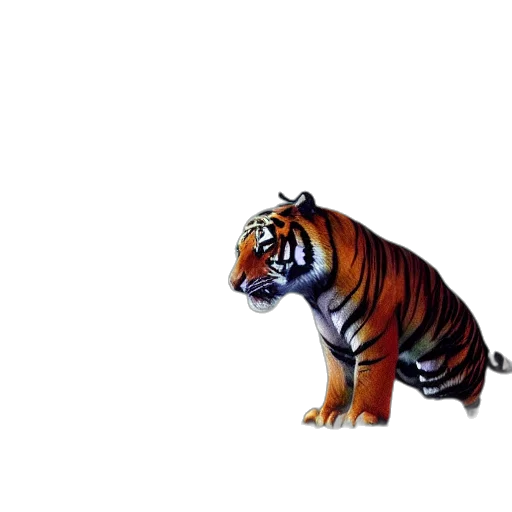 animal, creature, staff, 3d render transparent PNG cut-out