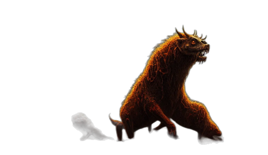 creature, dragon, animal, concept art transparent PNG cut-out